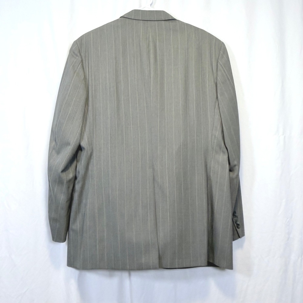 Christian Brooks Pinstripe Suit Men 44L Two-Piece Set - Picture 2 of 15